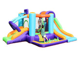 Bouncy House with Double Slide and 2 Basketball Hoops