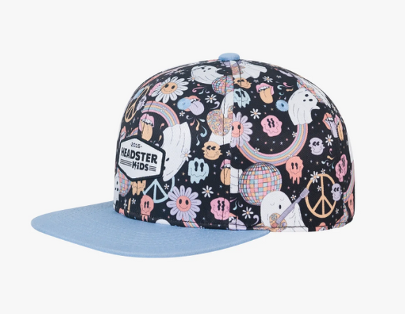 Headster - Boo Smiley Snapback Hat