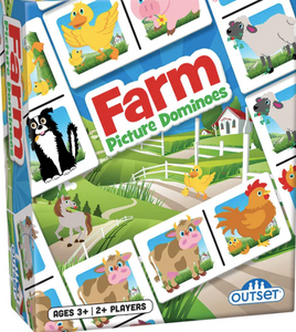 Picture Dominoes FARM 3+Years