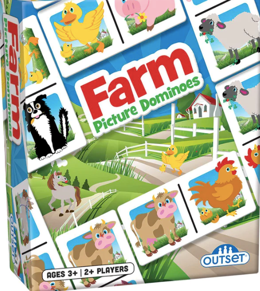 Picture Dominoes FARM 3+Years