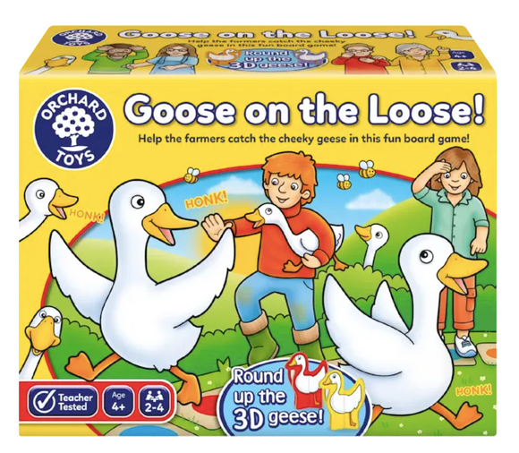Goose on the Loose Board Game 4Y+