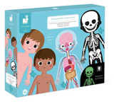 4IN 1 EDUCATIONAL PUZZLE - HUMAN BODY 5Y+