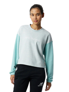 New Balance - Ladies Colorblock Crew Sweatshirt