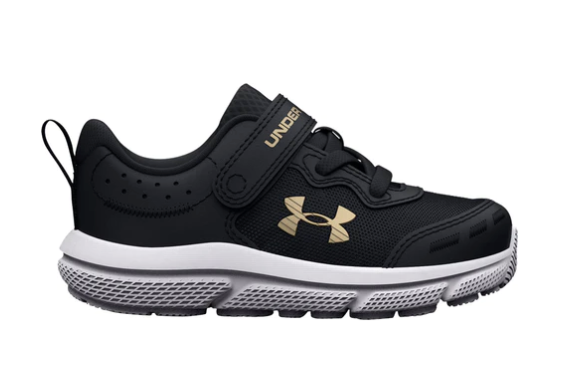 Under Armour - ASSERT 10 AC RUNNING SHOES (Black/Gold) – tiny humans & co.