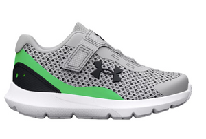Under Armour - SURGE 3 AC RUNNING SHOES (Grey/Green)