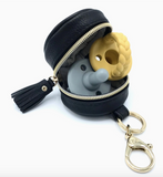 Itzy Ritzy - BLACK Bag Pod Keychain