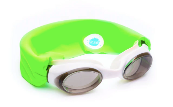 SPLASH SWIM GOGGLES - Neon Green