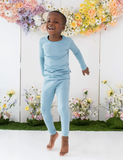 Kyte -  Long Sleeve Pajama Set DUSTY BLUE