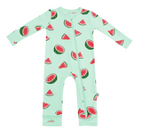 Kyte - WATERMELON Zippered Romper