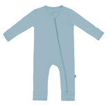 Kyte - DUSTY BLUE Zippered Romper