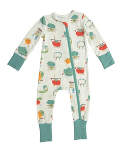 Angel Dear - Veggie Aerobics Bamboo Romper