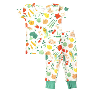 Angel Dear - SS Bamboo Set Veggie Fun