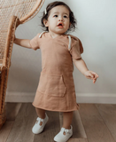 L'oved Baby - FRENCH TERRY HOODIE DRESS (multiple colors)