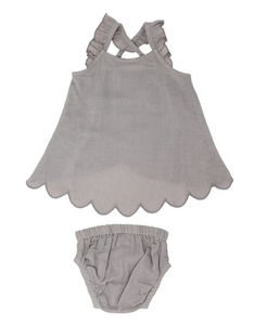 L'oved Baby - MUSLIN TUNIC TOP & BLOOMER BOTTOM SET