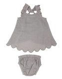 L'oved Baby - MUSLIN TUNIC TOP & BLOOMER BOTTOM SET