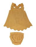 L'oved Baby - MUSLIN TUNIC TOP & BLOOMER BOTTOM SET