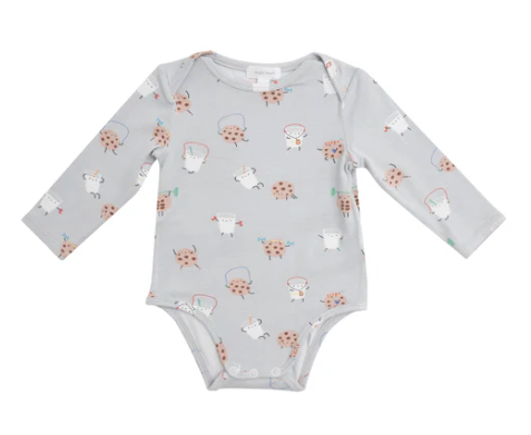 Angel Dear - Cookies and Milk Bamboo Bodysuit