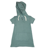 L'oved Baby - FRENCH TERRY HOODIE DRESS (multiple colors)