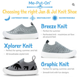 Jan & Jul - Navy Xplorer Knit Shoe