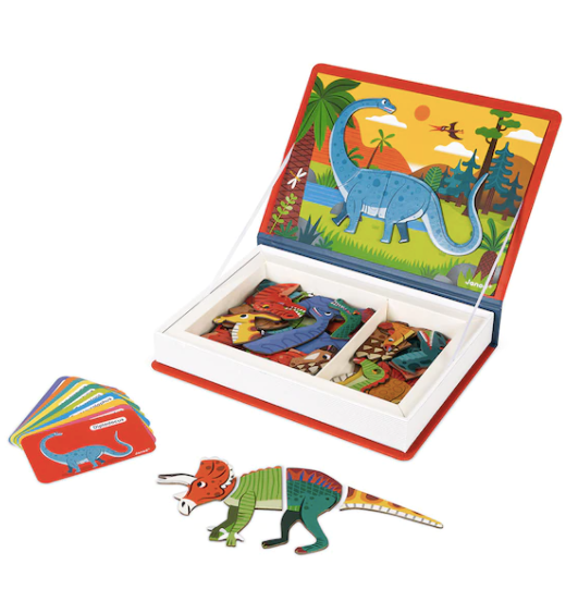 Magneti Book - Dinosaurs 3y+
