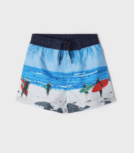 Mayoral - ECO Surfer 3666 Blue Swim Shorts