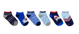 Robeez - Sharks Ankle Socks 6 pack