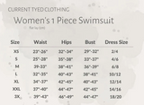 Current Tyed - Ladies SOPHIE Lemon One-piece Swimsuit