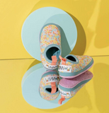 Minnow Designs: Flex Swimmable Water Shoes - Wildflower